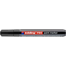 EDDING Lakkmarker, 2-3 mm, EDDING &quot;790&quot;, fekete filctoll, marker
