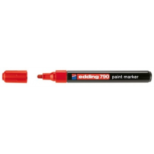 EDDING Lakkmarker, 2-3 mm, EDDING &quot;790&quot;, piros filctoll, marker