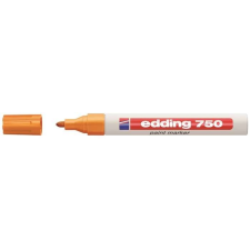 EDDING Lakkmarker, 2-4 mm, EDDING "750", narancssárga filctoll, marker
