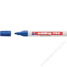 EDDING Lakkmarker, 2-4 mm, EDDING 750, sötétkék (TED7509) filctoll, marker