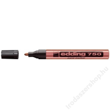EDDING Lakkmarker, 2-4 mm, EDDING 750, vörösréz (TED750RZ) filctoll, marker