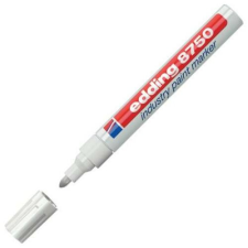 EDDING Lakkmarker, 2-4 mm, EDDING, "8750", fehér filctoll, marker
