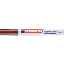 EDDING Lakkmarker, 2-4 mm, EDDING "750", barna filctoll, marker