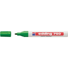 EDDING Lakkmarker, 2-4 mm, EDDING &quot;750&quot;, zöld filctoll, marker