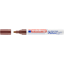 EDDING Lakkmarker 2-4mm, kerek Edding 750 barna filctoll, marker