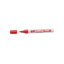 EDDING Lakkmarker 2-4mm, kerek Edding 750 piros filctoll, marker