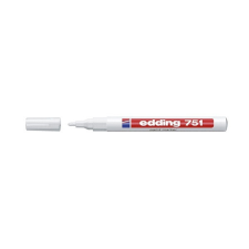 EDDING Lakkmarker EDDING 751 1-2mm fehér filctoll, marker