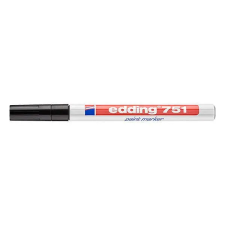 EDDING Lakkmarker EDDING 751 1-2mm fekete filctoll, marker