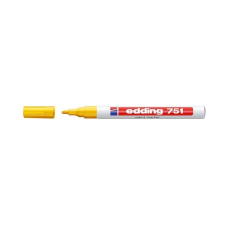 EDDING Lakkmarker EDDING 751 1-2mm sárga filctoll, marker