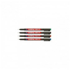 EDDING Marker Edding 141 F OHP permanent piros filctoll, marker