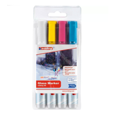 EDDING Marker üvegíró, Edding 95/4, 4 színű készlet filctoll, marker