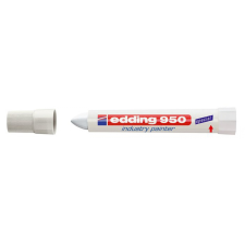 EDDING Permanent jelölő marker 10mm, kúpos Edding 950 fehér filctoll, marker