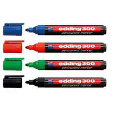 EDDING Permanent marker 1,5-3mm, kerek Edding 300 piros filctoll, marker