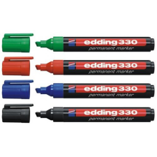 EDDING Permanent marker 1-5mm vágott EDDING 330 fekete filctoll, marker