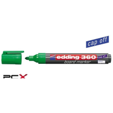 EDDING Táblamarker, 1,5-3 mm, kúpos, EDDING &quot;360&quot;, zöld filctoll, marker