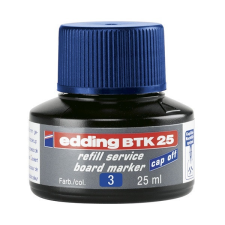 EDDING Tinta EDDING BTK25 táblamarkerhez 25 ml kék filctoll, marker