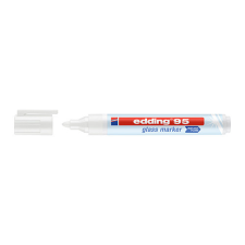 EDDING Üvegreíró marker EDDING 95 fehér filctoll, marker