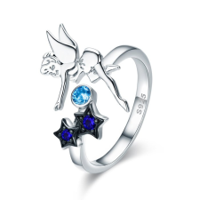 EdenBoutique Dancing Fairy ezüst állítható gyűrű gyűrű