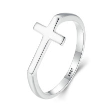EdenBoutique Ezüst Kereszt ezüst gyűrű gyűrű