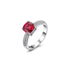 EdenBoutique Tökéletes Ruby 6 ezüst gyűrű gyűrű