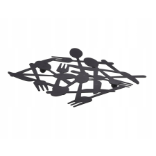  Edényalátét Fekete Fém 19 cm konyhai eszköz