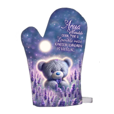  Edényfogó kesztyű, levendulák, Anya szeretete lakástextília