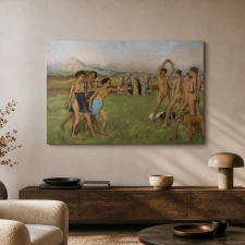  Edgar Degas - Birkózó spártai fiatalok vászonkép dekoráció