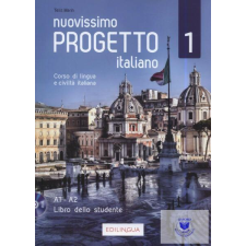 EdiLingua NUOVISSIMO PROGETTO ITALIANO 1 LIBRO DELLO STUDENTE (+letölthető) nyelvkönyv, szótár