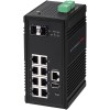 Edimax Switch Industrial 8-Port Gigabit Web Managed 2xSFP (IGS-5208)