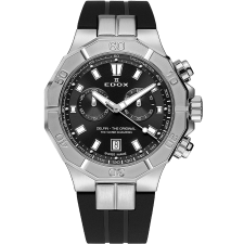 Edox 10113-3CA-NIN Delfin Chronograph Mens Watch 43mm karóra