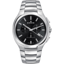 Edox 10239-3-NIN Les Vauberts Chronograph Mens Watch42mm 3ATM, karóra