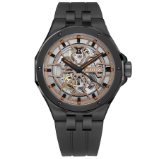 Edox Delfin Mecano Skeleton 85303-37NCA-BEIO férfi karóra karóra