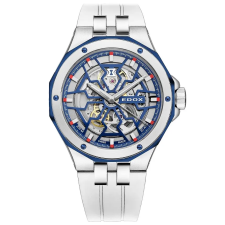Edox EDOX Delfin Mecano Skeleton 85303-357BUCAB-BUIRB karóra