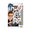 EDU TOYS BUKI: Lemosható tetoválás fiúknak - 75 db-os