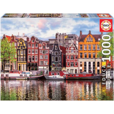 Educa 1000 db-os Puzzle - Dancing Houses - Amszterdam 18458 (GXP-720703) puzzle, kirakós
