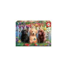 Educa 100 db-os puzzle - Pózoló kiskutyák (19994) puzzle, kirakós