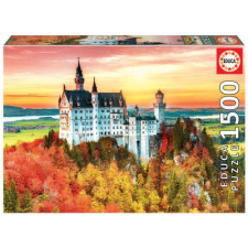 Educa 1500 db-os puzzle - Neuschwanstein ősszel (19042) puzzle, kirakós