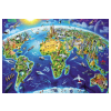  Educa 17129 - Nevezetességek a világ körül - 2000 db-os puzzle világtérkép