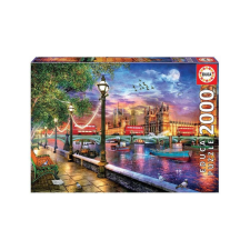 Educa 2000 db-os puzzle - Naplemente Londonban (19046) puzzle, kirakós