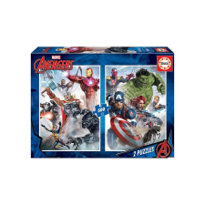 Educa 2 x 500 db-os puzzle - Avengers - Bosszúállók (17994) puzzle, kirakós