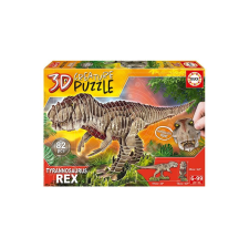 Educa 82 db-os 3D Creature puzzle - Tyrannosaurus Rex (19182) puzzle, kirakós