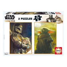 Educa Baby Yoda puzzle 2x100 db-os - The Mandalorian puzzle, kirakós