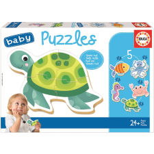 Educa bébi puzzle vízi állatok puzzle, kirakós