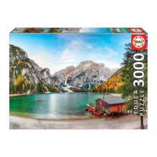 Educa Braies-tó ősszel - 3000 db-os puzzle puzzle, kirakós