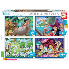 Educa Disney Mesék 4 az 1-ben Puzzle Szett puzzle, kirakós