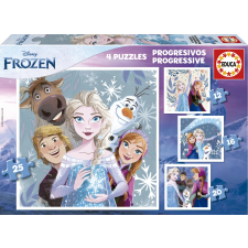 Educa jégvarázs puzzle 4 az 1-ben készlet puzzle, kirakós