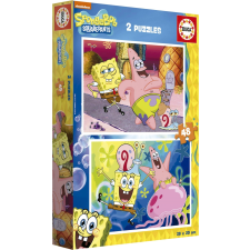 Educa - Két darabos SPONGYABOB puzzle készlet társasjáték