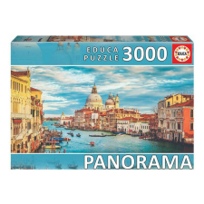 Educa Panoráma puzzle - Canal Grande, Velence - 3000 db-os puzzle, kirakós