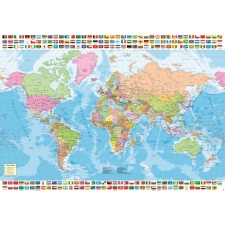 Educa politikai világtérkép puzzle 1500 darab puzzle, kirakós