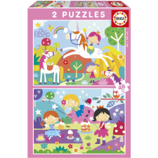 Educa puzzle egyszarvúak és tündérek puzzle, kirakós